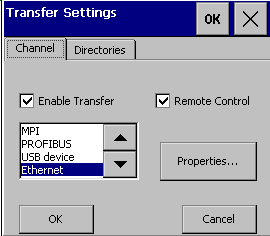 1 Transfer über Ethernet von einem Projektierungscomputer mit Windows 7 1.