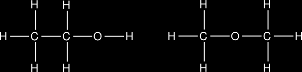20 Aufgabe 3 (Anforderungsbereich II): Die möglichen Isomere lauten: Ethanol kann mit der Iodoformprobe nachgewiesen werden.