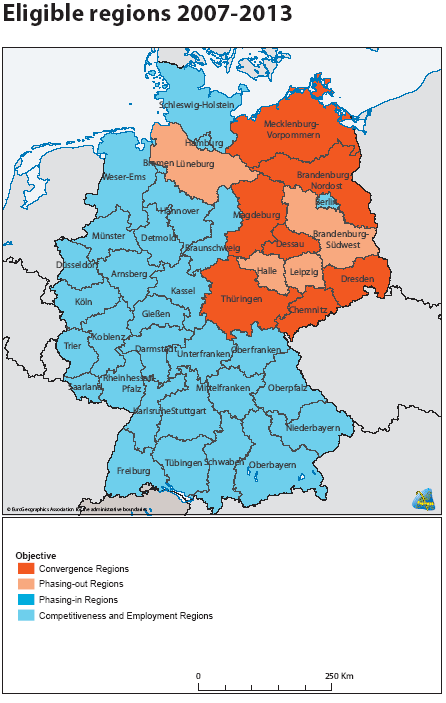 Förderperiode 2014-2020 Sachsen bisher: Konvergenz- bzw.