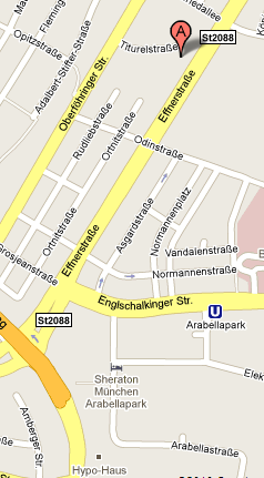 Hinweise für die Anreise Das Leonardo Hotel Munich Arabellapark, Effnerstraße 99, 81925 München befindet sich in der Nähe (nördlich) des ehemaligen HypoVereinsbank Towers (jetzt UniCredit)