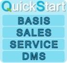 Schneller GoLive: CRM QuickStart-Produkte QuickStart BASIS Erweitertungen für Adressmanagement, Konzernhandling, Korrespondenzoptimierung, Mehrwertsteuerabwicklung QuickStart SALES Verkaufschancen