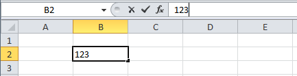 Zellen in Excel Eingabe in einer Zelle Maus in die Zelle klicken Text oder Zahlen eingeben Wenn es als Zahl interpretierbar ist, ist es eine Zahl 01.11.