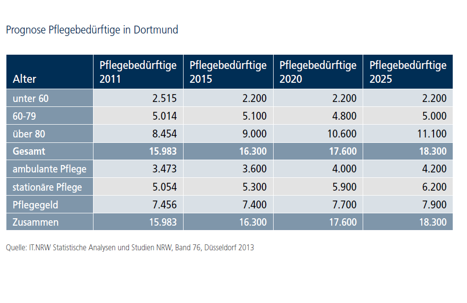 Pflegebericht 2013 - Dortmund =