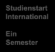 Bewerbung Konsekutiver Studienaufbau 1 Studienstart International Ein Semester 2 Bachelor-