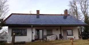Erneuerbare Energie - Photovoltaik Wahl der unterstützenden Leistung