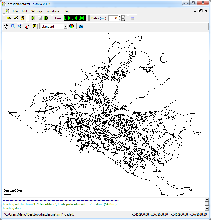 Ausblick Simulation einen ganzen Stadt (Dresden) Vorrausetzung: - Spurfeines (hochauflösendes)