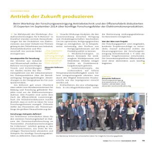 Öffentlichkeitsarbeit Informationsplattformwww.effizienzfabrik.de. Aktuelle Informationen und Schwerpunkte zu den Projekten.