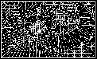 Rendern von Dreiecksnetzen Quelle: Inf9, CG-Slides grobmaschiges Dreiecksnetz Textur