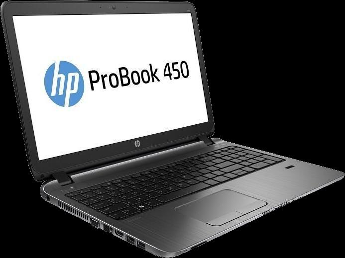 Notebook HP ProBook 450 G2 Technische Daten: 15.6" non-glare 1366x768 Display, Intel Core i5-5200u @ 2 x 2.