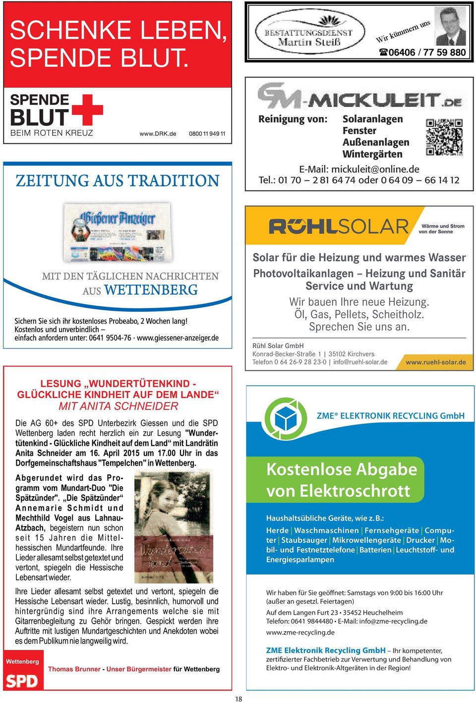 Sprechen Sie uns an. Rühl Solar GmbH Konrad-Becker-Straße 1 35102 Kirchvers Telefon 0 64 26-9 28 23-0 info@ruehl-solar.