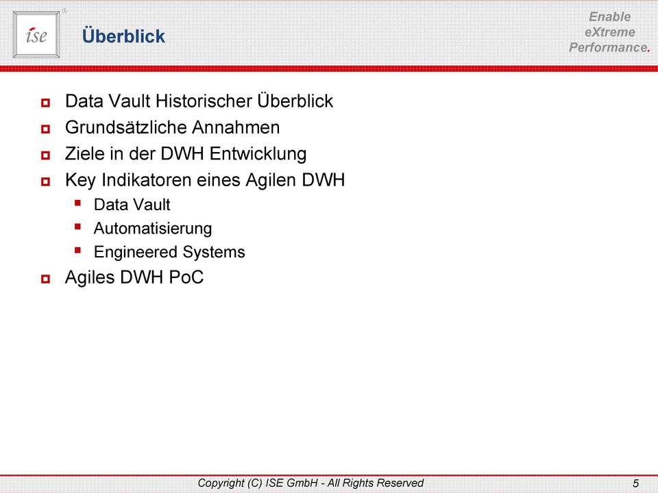 Agilen DWH Data Vault Automatisierung Engineered Systems