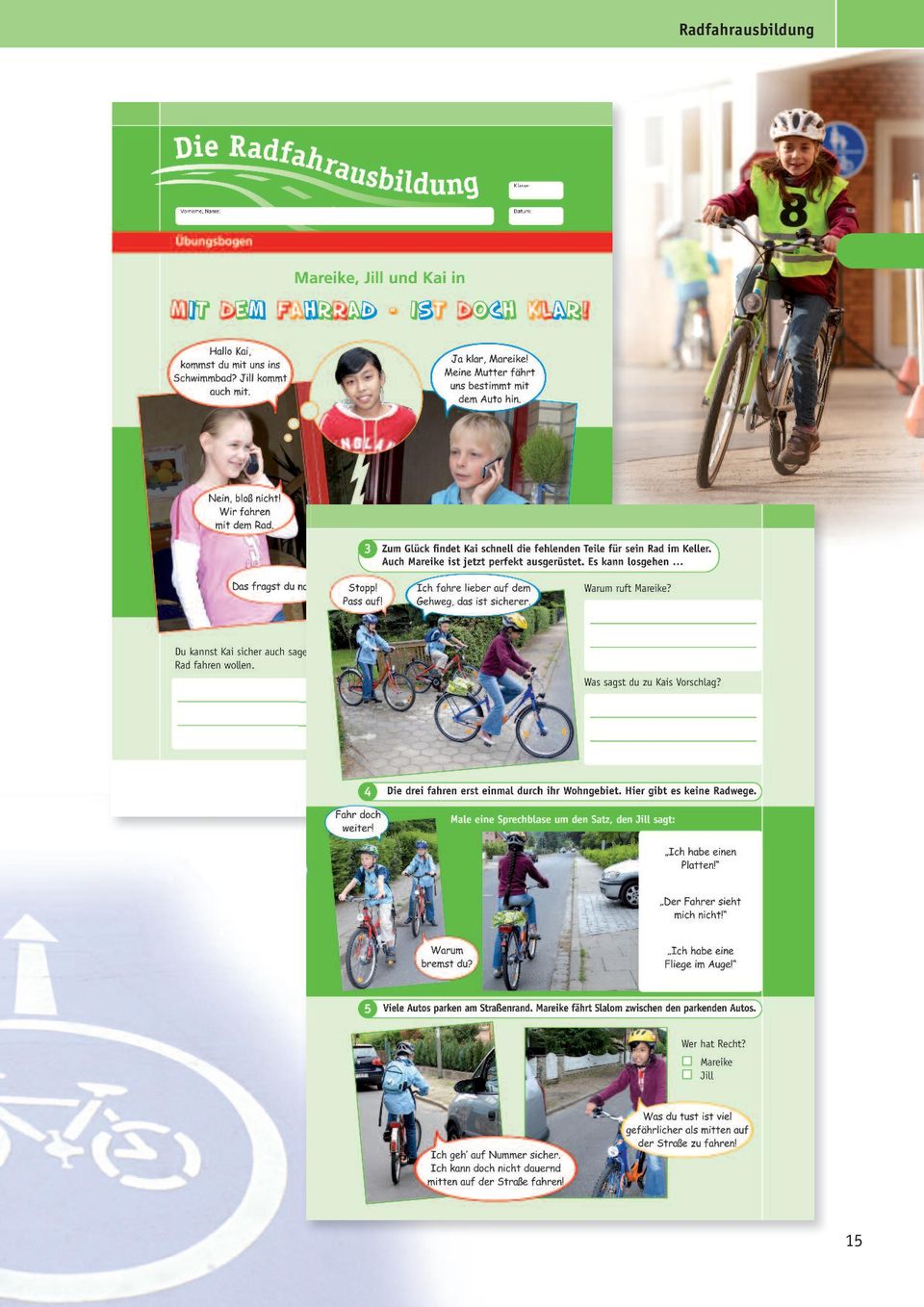 Das verkehrssichere Fahrrad Lehrtafel - VMS Verkehrswacht Medien