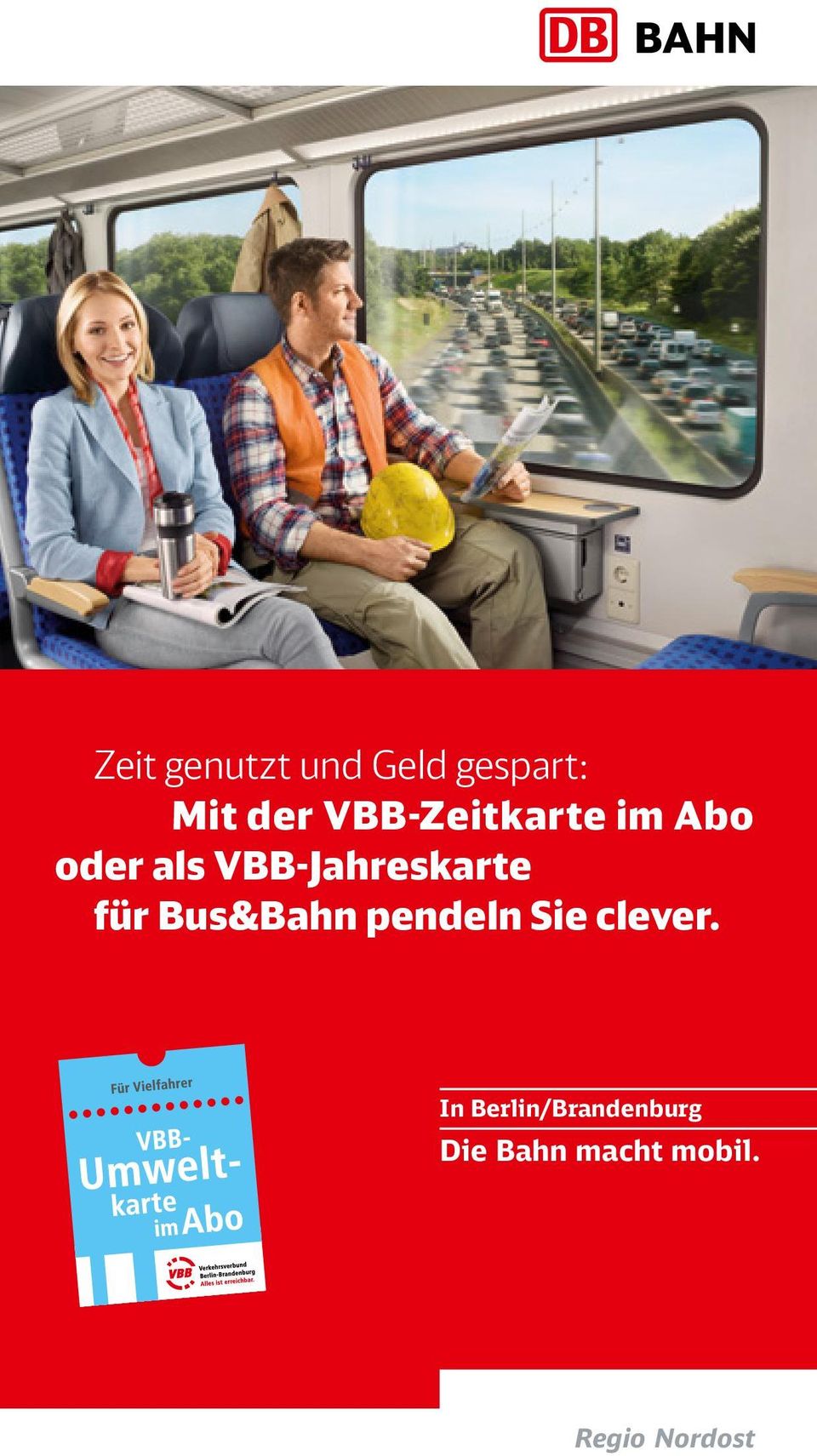 VBB-Jahreskarte für Bus&Bahn pendeln Sie