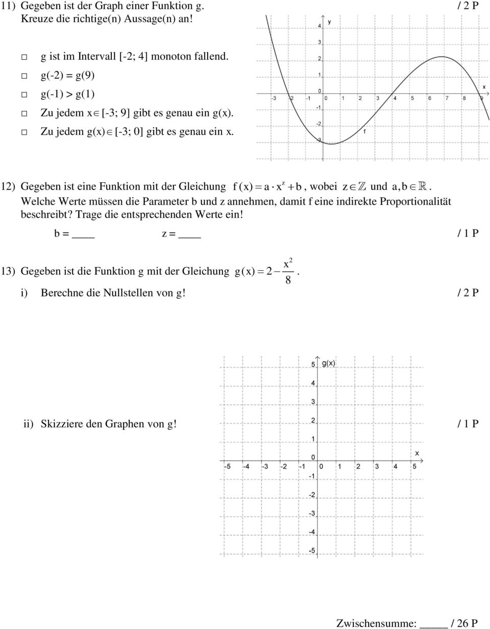 z f () a b ab, ) Gegeben ist eine Funktion mit der Gleichung, wobei z und.