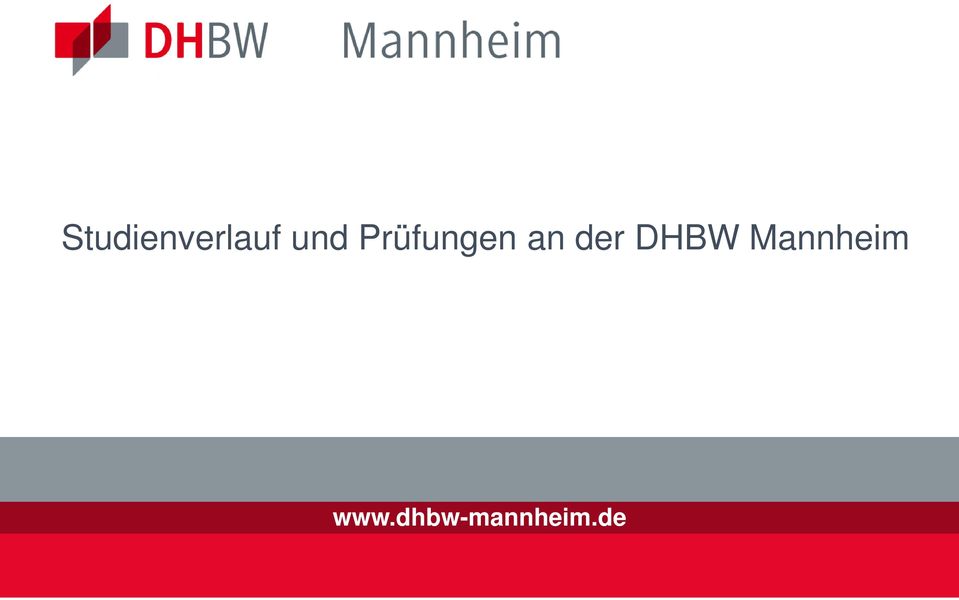 der DHBW Mannheim