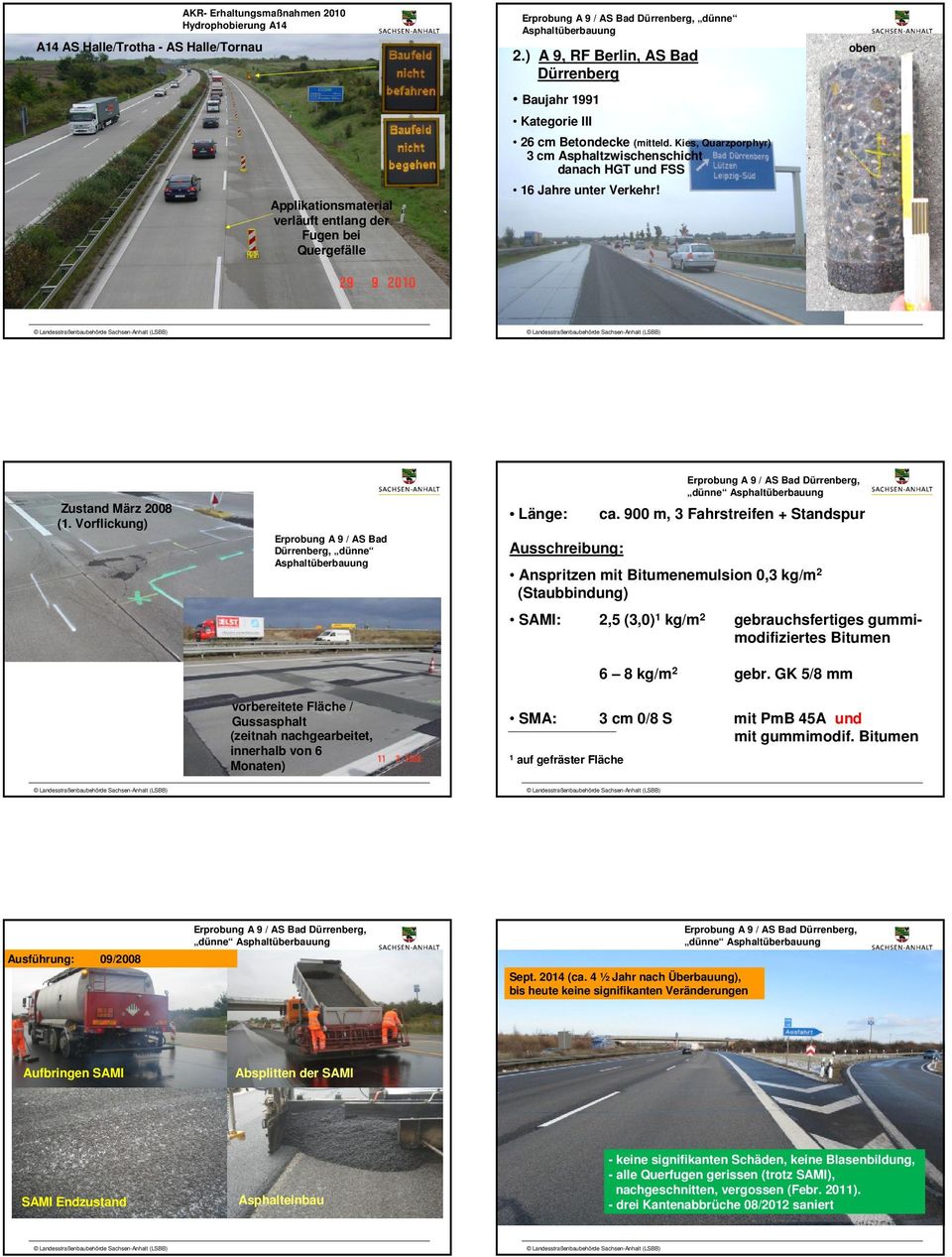 Beton auf Asphaltzwischenschicht oben Zustand März 2008 (1.