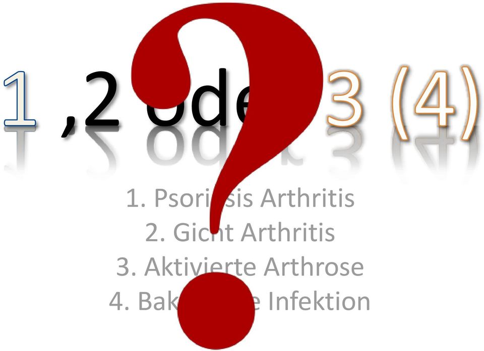 Gicht Arthritis 3.