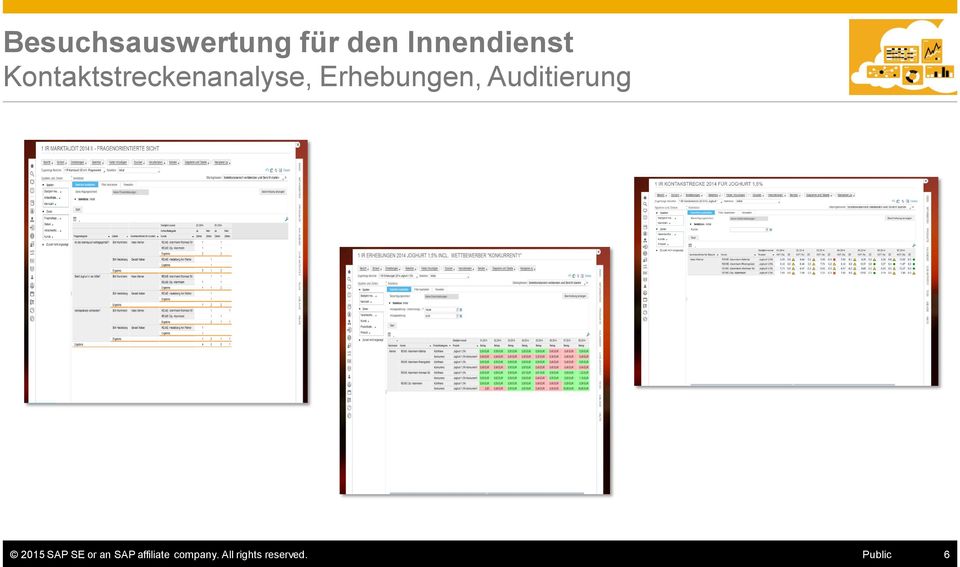 Auditierung 2015 SAP SE or an SAP