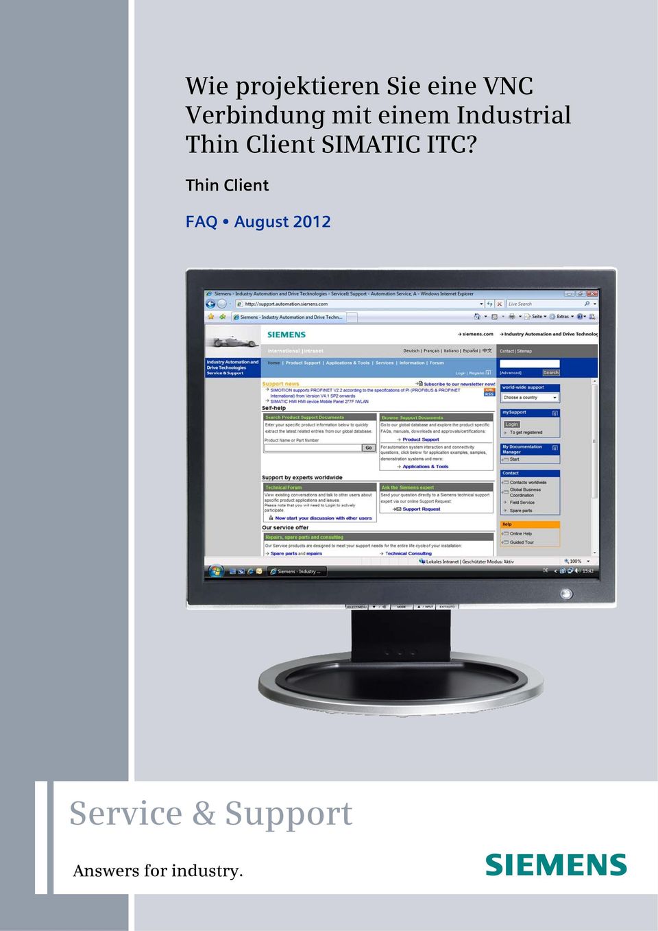 Client SIMATIC ITC?