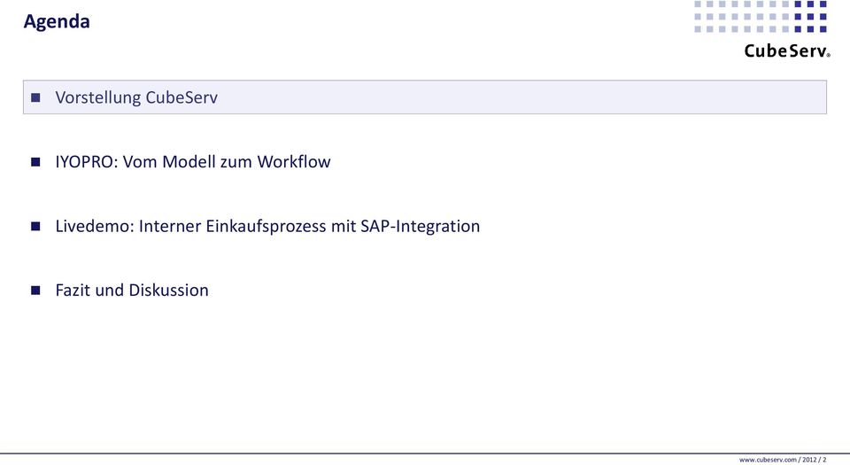 Einkaufsprozess mit SAP-Integration