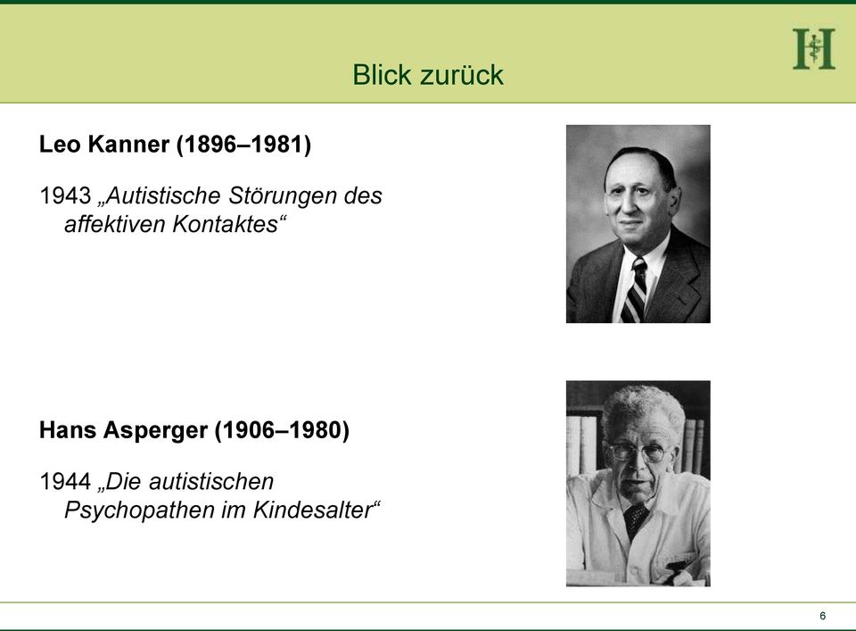 Kontaktes Hans Asperger (1906 1980) 1944