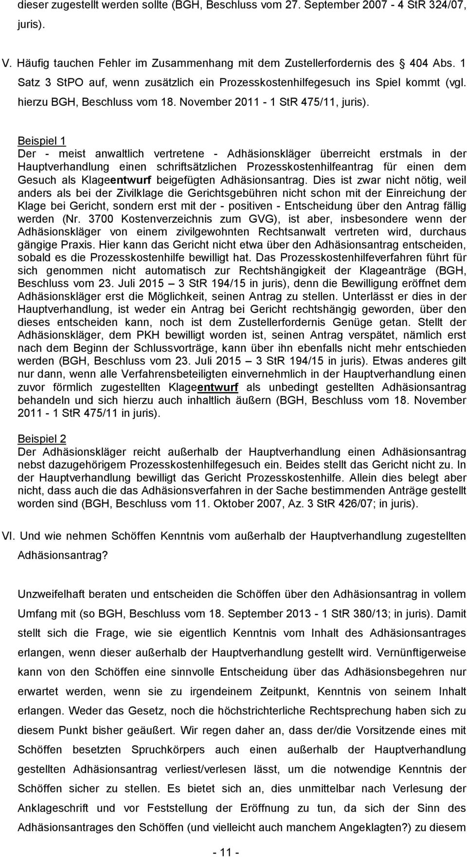 Skript Das Adhasionsverfahren Pdf Kostenfreier Download