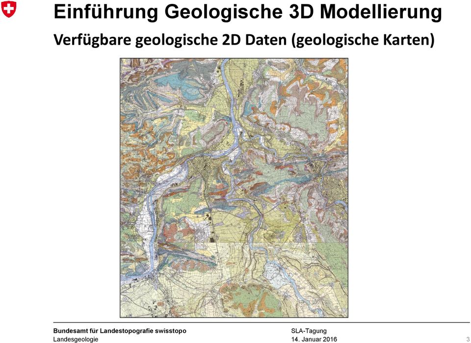 geologische 2D Daten