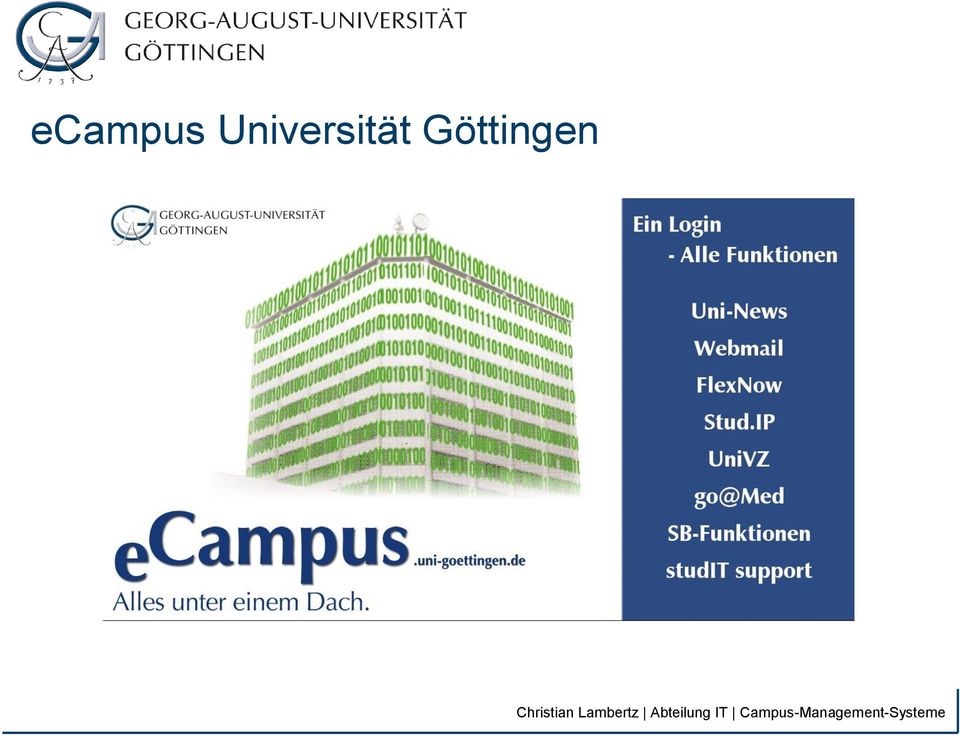 Campus-Management-Systeme Christian