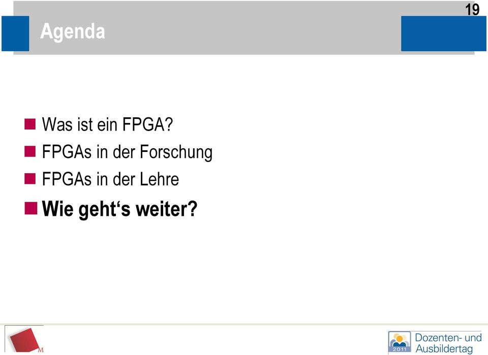 Forschung FPGAs in