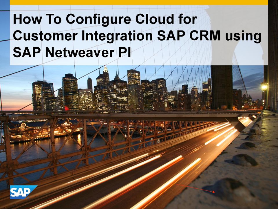 Integration SAP CRM