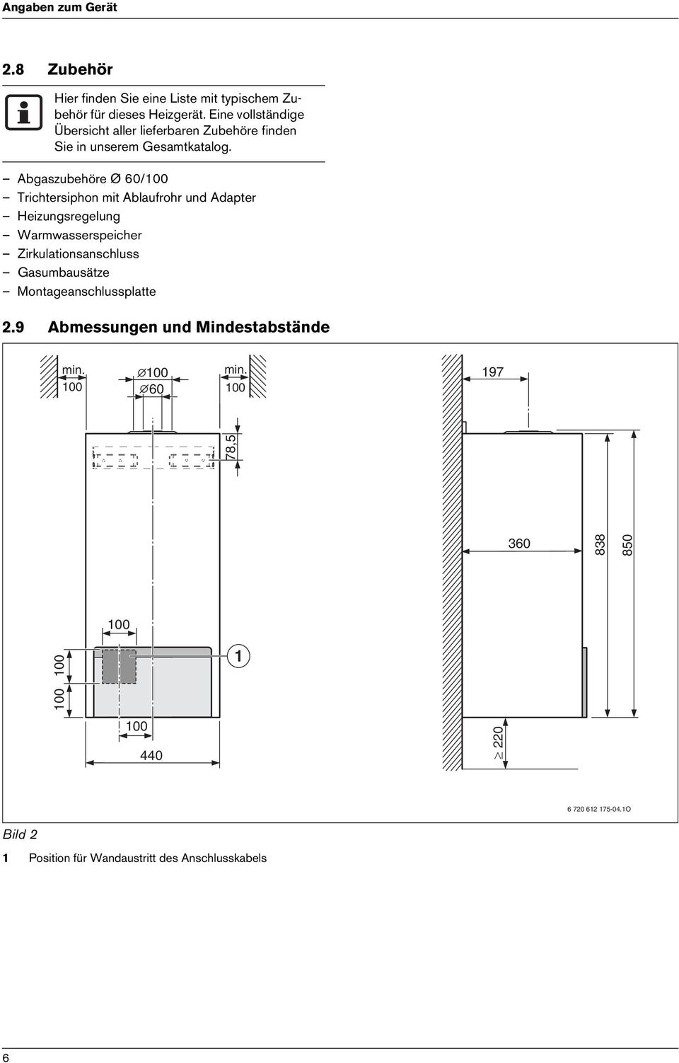 Abgaszubehöre Ø /100 Trichtersiphon mit Ablaufrohr und Adapter Heizungsregelung Warmwasserspeicher Zirkulationsanschluss