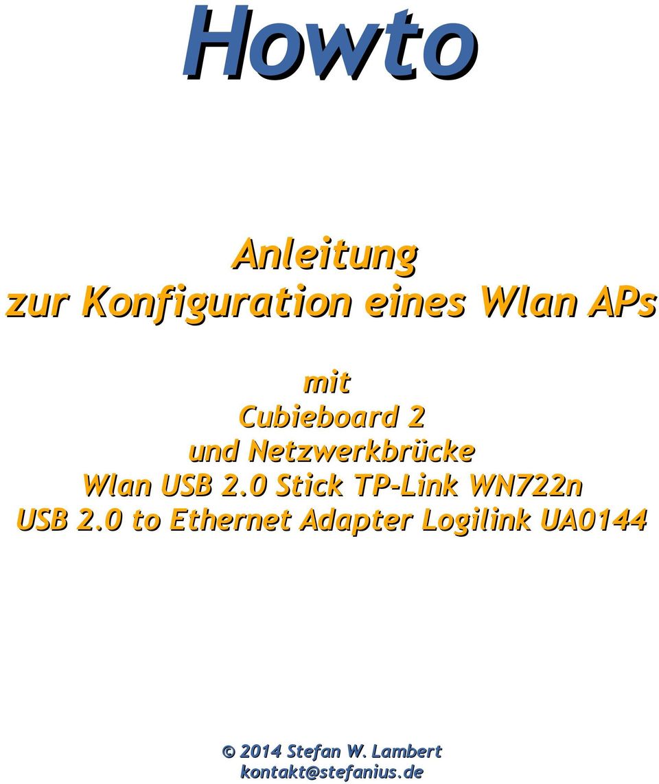 0 Stick TP-Link WN722n USB 2.
