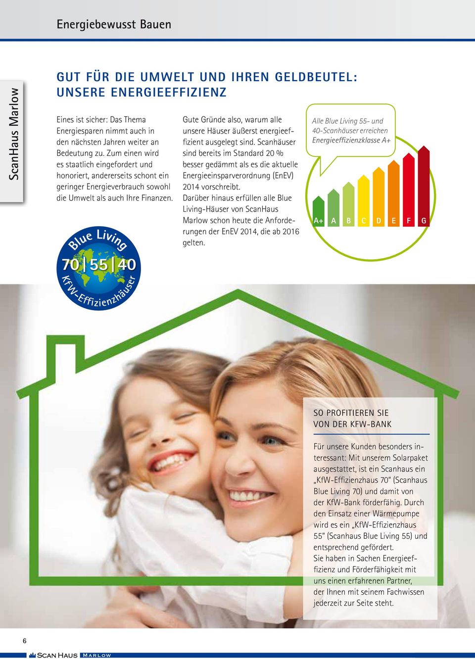 Blue Living 70 55 40 Kf W-Effizienzhäuser Gute Gründe also, warum alle unsere Häuser äußerst energieeffizient ausgelegt sind.