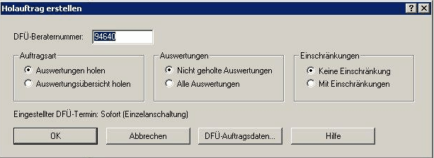 Seite 5 2. Daten senden Daten an das DATEV-Rechenzentrum übertragen:»datev LODAS Mandant Daten senden«. 3.