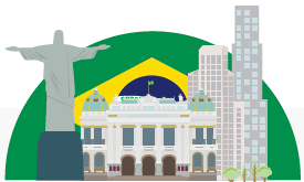 BRASILIEN 64 % der Brasilianer planen ihren Urlaub in diesem Jahr zwischen Juni und September.