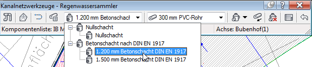 Alle weiteren Eigenschaften der Konstruktion ergeben sich aus der Komponentenliste.