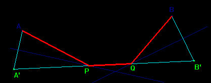 Lösunen Geometrie-Dossier Konruenzabbildunen Seite 6 Aufaben Achsensymmetrie und Geradenspieelun (Lösunen sind verkleinert ezeichnet) 2 Die Punkte A und A sind achsensymmetrisch.