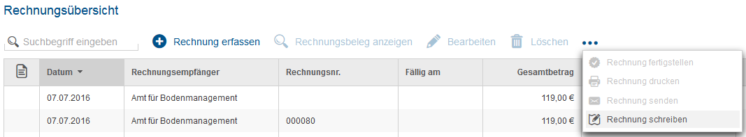 4. Rechnungsausgang 4.1.