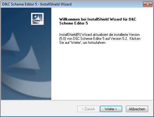 Installationsbeschreibung D&C Scheme Editor 5.2 