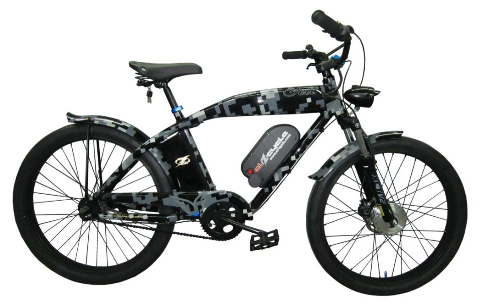 Vorderrad Antrieb, E-Bike mit Daumengas oder Pedelec Gewicht: 26 kg permanenter Elektroantrieb