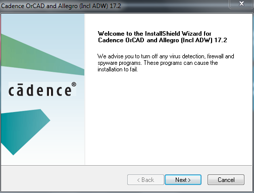 4 Produktinstallation ALLEGRO/OrCAD 17.