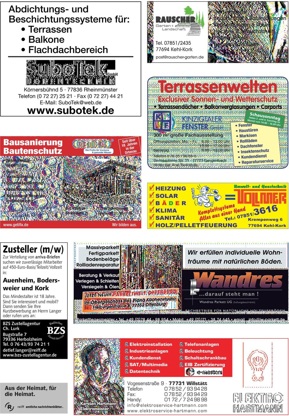 de GmbH Körnersbühnd 5 77836 Rheinmünster Telefon (0 72 27) 2521 Fax (0 72 27) 4421 E-Mail: SuboTek@web.de www.subotek.