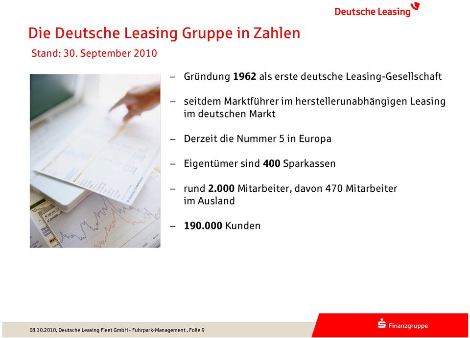 herstellerunabhängigen Leasing im deutschen Markt Derzeit die Nummer 5 in Europa Eigentümer sind