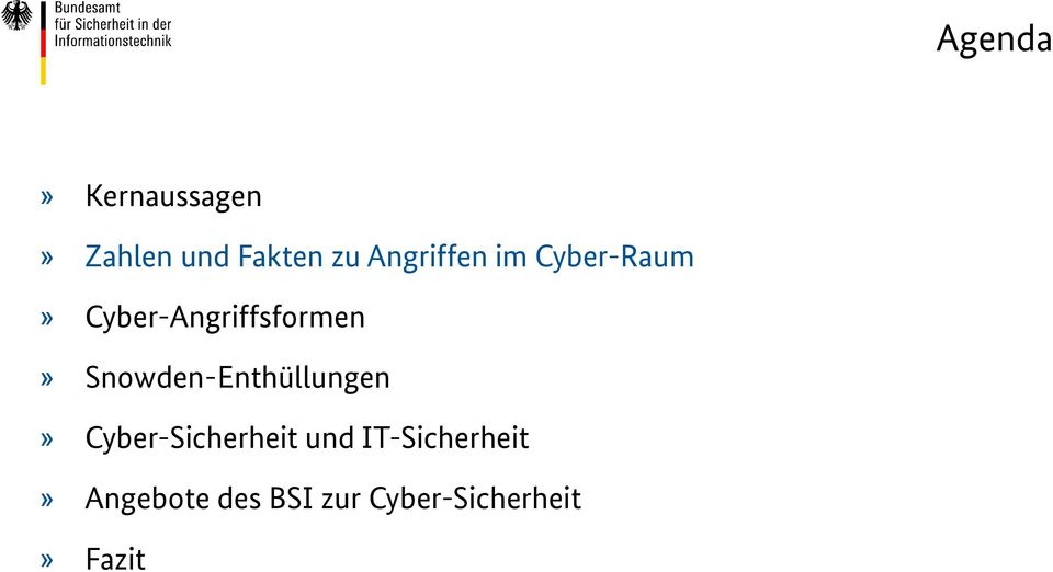 Snowden-Enthüllungen» Cyber-Sicherheit und