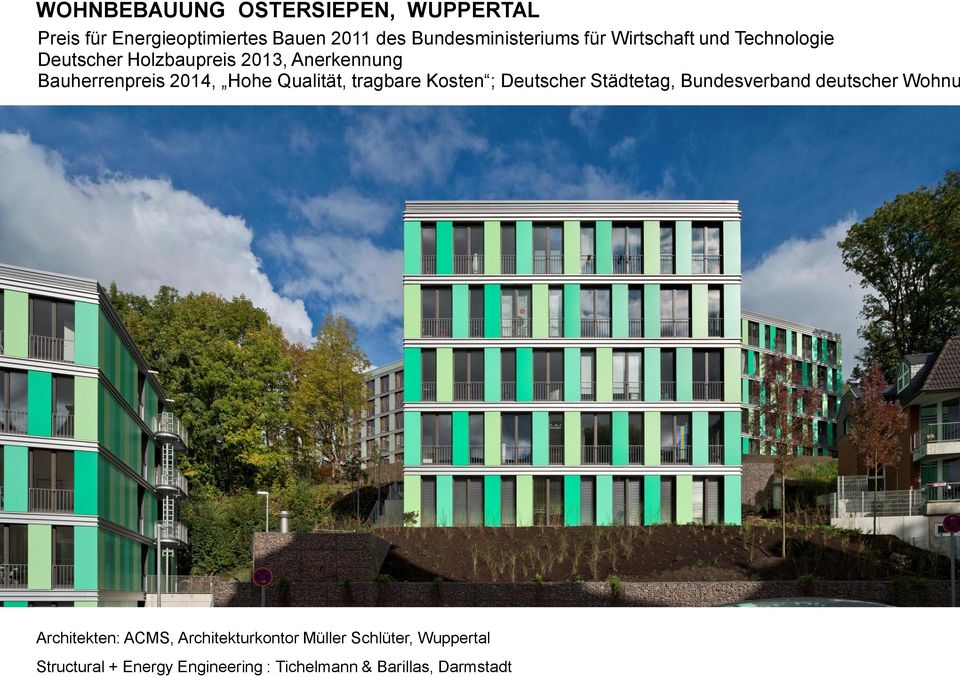 Qualität, tragbare Kosten ; Deutscher Städtetag, Bundesverband deutscher Wohnu Architekten: ACMS,
