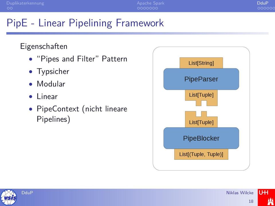 PipeContext (nicht lineare Pipelines) List[String]