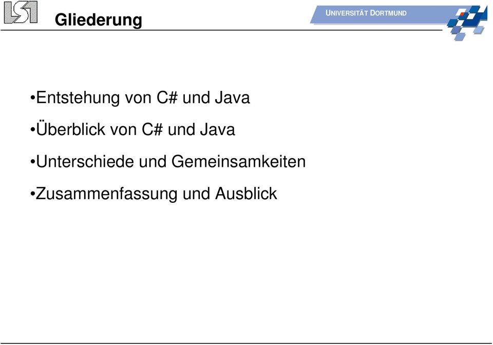 Java Unterschiede und