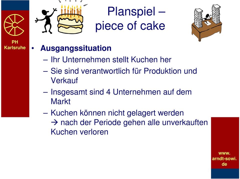 Verkauf Insgesamt sind 4 Unternehmen auf m Markt Kuchen können