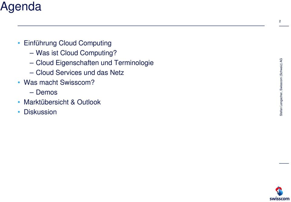 Cloud Eigenschaften und Terminologie Cloud