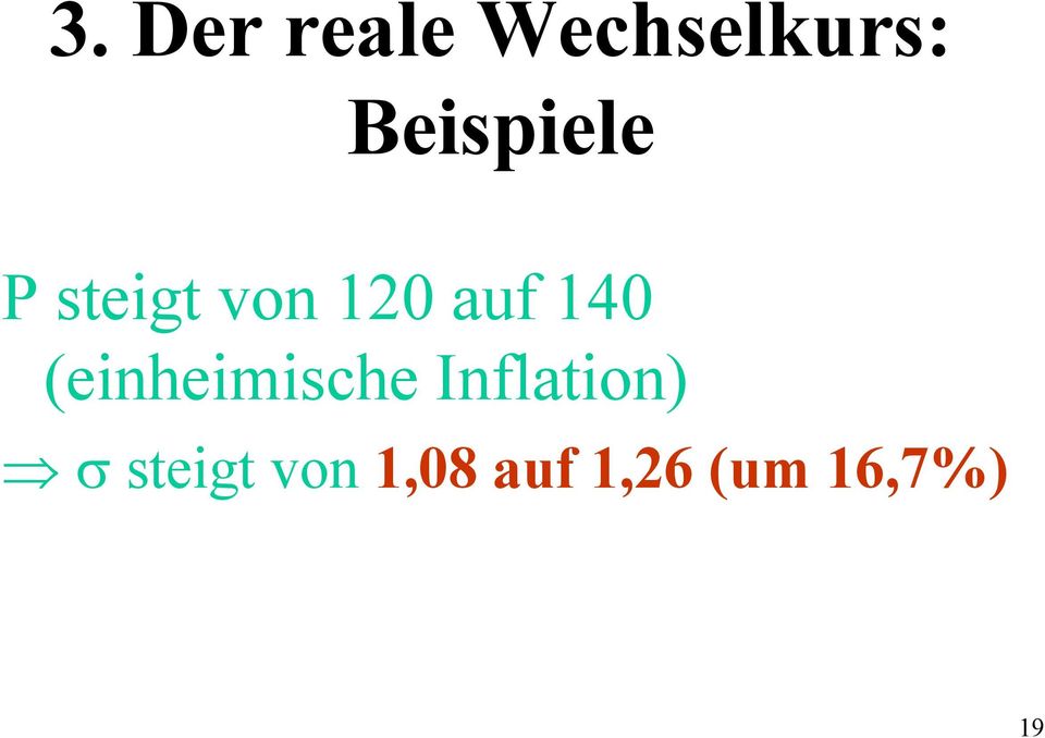140 (einheimische Inflation) σ